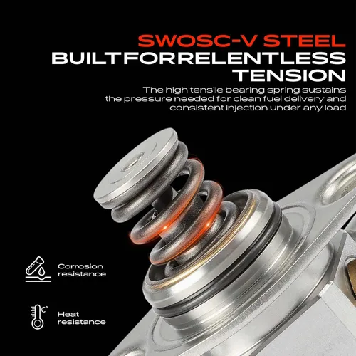 Vista 5 de A-Premium Bomba de combustible de alta presión de inyección directa compatible con Volkswagen Golf 2018 y Audi A6 2016-2018, TT 2017-2018, 1.8L
