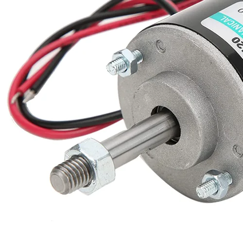 Vista 3 de Motor de CC de alta velocidad de 30 W de alta velocidad CW/CCW Motor de CC de imán permanente Motor de CC cepillado Mini motor eléctrico