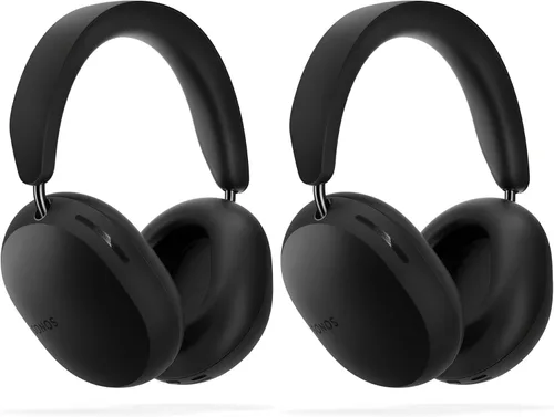 Vista 9 de Sonos Ace Auriculares inalámbricos supraaurales con cancelación de ruido con Bluetooth, batería de 30 horas, audio espacial, Dolby Atmos Negro