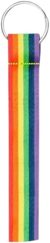 Vista 15 de Paquete al por mayor LGBTQ Pride Flag Lanyard Llaveros - Llaveros de arco iris para llaves de coche, regalos de orgullo, accesorios y eventos LGBTQ+