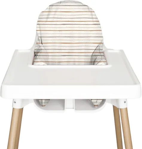 Vista 17 de Nibble and Rest Funda de cojín para silla alta para cojín inflable, compatible con IKEA Antilop silla alta, accesorios para silla alta, a prueba