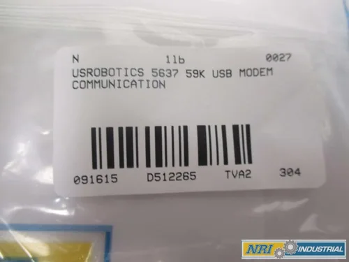 Vista 4 de US Robotics USR5637 56K Controlador USB Dial-Up Módem de fax externo con voz