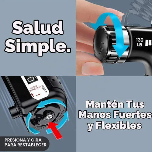 Vista 4 de HiKeep Entrenador de Fuerza de Agarre (Paquete de 2), Fortalecedor de Antebrazo, Fortalecedor de Agarre de Mano, Dispositivos de Fortalecimiento