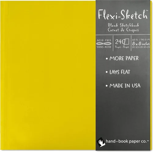Vista 10 de Arte Mundial flexi-sketch blocs de dibujo Helecho 4 in. x 6 in. Paisaje [Pack de 3]