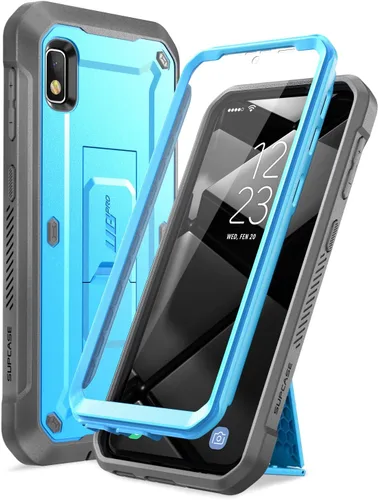 Vista 11 de SUPCASE Unicorn Beetle Pro Series - Funda diseñada para Samsung Galaxy A10e (versión 2019), funda resistente de cuerpo completo y función atril