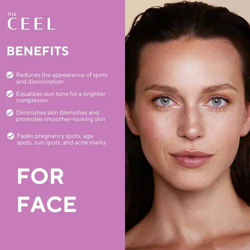 Vista 2 de The Ceel Suero corrector de manchas oscuras con glutatión y niacinamida – Suero facial iluminador para tono de piel desigual, hiperpigmentación