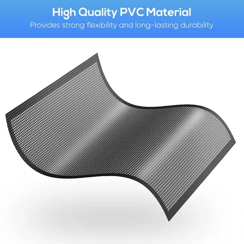 Vista 8 de Funda antipolvo para consola Xbox Series X, paquete de 2 filtros de ventilación de PVC Dustpoof funda de malla y tapones de silicona para puerto