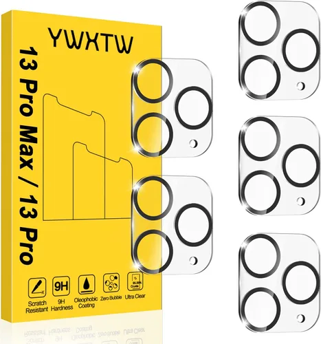 Vista 31 de YWXTW Protector de lente de cámara para iPhone 17 Pro, cobertura completa, protector de pantalla de lente de vidrio templado para iPhone 17 Pro