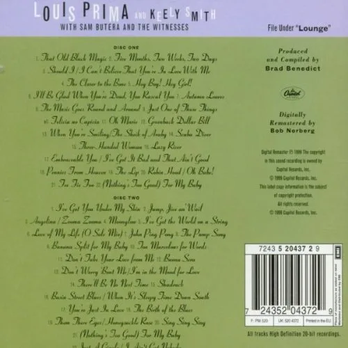 Vista 2 de Ultra-Lounge Wild Cool Swingin - Artist Series Vol 1 Louis Prima Keely Smith