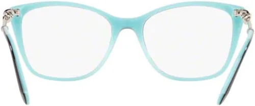 Vista 4 de Tiffany & Co. TF2160B - Marco de lentes 8055 negroazul con demostración transparente de 2.047in