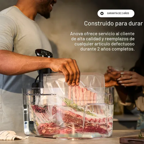 Vista 8 de Anova Culinary - Cocina de precisión Sous Vide 3.0 (WiFi), 1100 vatios