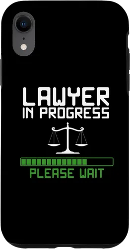 Vista 25 de Lawyer in Progress Scales of Justice Law School Student Case for iPhone 16