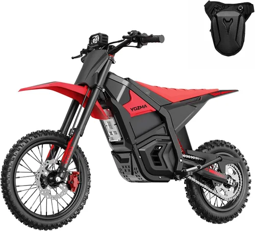 Vista 13 de Yozma IN10 bicicleta eléctrica de la suciedad, motocicleta eléctrica de Negro