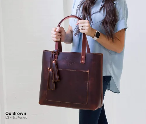 Vista 6 de Bolso de mano de cuero verde para mujer, bolso de cuero verde, bolso de cuero, bolso de mujer verde, bolso de cuero, bolsa de pañales, bolsa