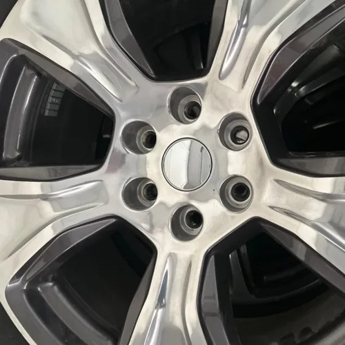 Vista 7 de 4 unidades de tapas centrales de rueda de 2.5 pulgadas (63 mm) cromadas de plástico para ruedas Dodge Ram 1500 2019-2022, reemplazo 6KF18TRMAA