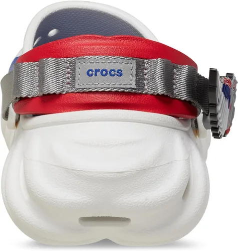 Vista 2 de Crocs Zueco unisex para adultos Marvel Capitán América Echo