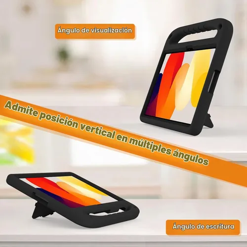 Vista 3 de Funda protectora para Xiaomi Redmi Pad SE de 11 pulgadas lanzada 2023 para niños, ligera, de EVA, a prueba de golpes, funda protectora resistente a