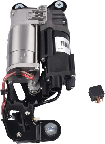 Vista 5 de Bomba de compresor de suspensión neumática con soporte 37206875177 Reemplazo para BMW X5 F15 F85 2013-2018 X6 F16 F86 2014-2019 37206868998
