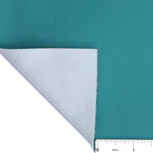 Vista 2 de Spradling Zander ZAN-3121 - Muestra de tela de vinilo Aqua Marine de 3 x 3 pulgadas