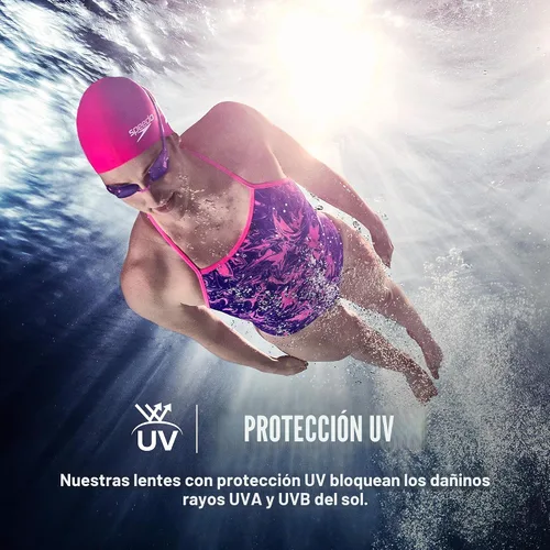 Vista 5 de Speedo Women's Swim Goggles Mirrored Vanquisher