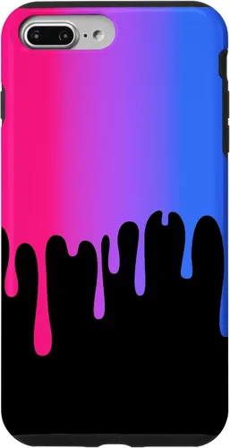 Vista 12 de Funda bisexual de arcoíris para iPhone 16 Gay Pride LGBT