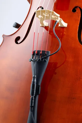 Vista 7 de KNA Pastilla piezoeléctrica portátil VC-1 para violonchelo – Sensor ligero montado en puente, sonido acústico natural, fácil instalación, conector