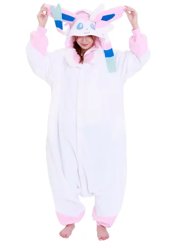 Vista 3 de Pokémon Adulto Sylveon Kigurumi Multicolor