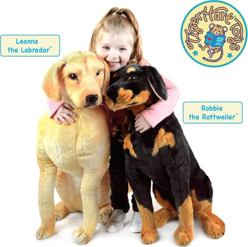 Vista 6 de TigerHart Leanna The Labrador - Perro de peluche de 30 pulgadas