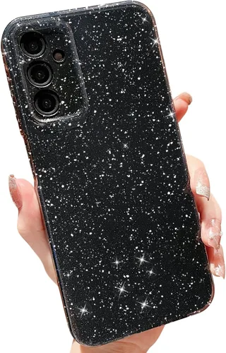 Vista 104 de MINSCOSE Funda compatible con Samsung Galaxy A14 5G, bonita funda delgada con purpurina fina, a prueba de golpes, de TPU para mujeres y niñas