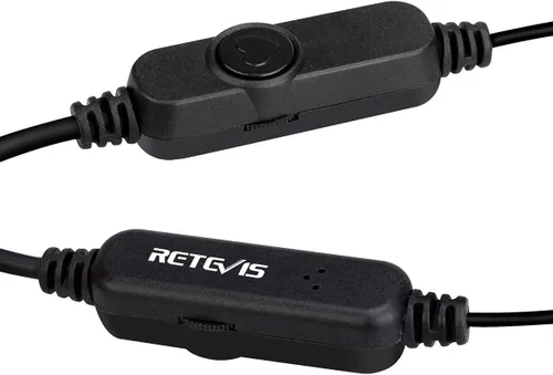 Vista 14 de Retevis Auricular Walkie Talkie de ajuste de volumen, para RT22/RT68/RT21