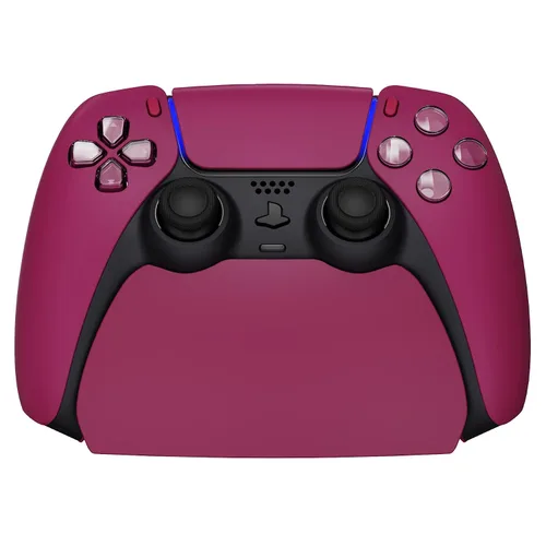 Vista 17 de PlayVital Solid Black Controller Display Stand for ps5, Gamepad Accessories Desk Holder for ps5 Controller with Rubber Pads