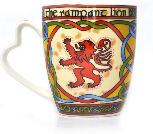 Vista 2 de Clara Craft - Taza de león rampante de Royal Tara Scotland de Clara Craft Royal Tara