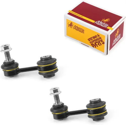 Vista 80 de Metrix Premium Chassis Parts - Kit de 2 eslabones estabilizadores de barra estabilizadora trasera para Buick Allure 05-09, Pontiac Grand Prix 97-08
