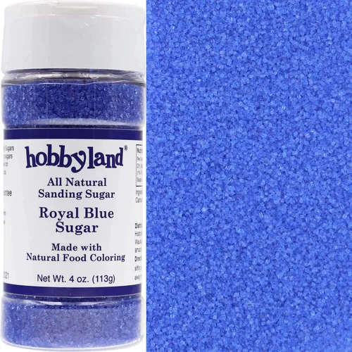 Vista 12 de Hobbyland Azúcar de lijado de color natural (blanco) hecho con colorante natural para alimentos, color hecho a mano, cristales de azúcar