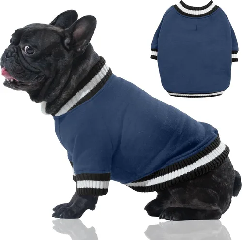 Vista 20 de FUAMEY Sudadera para Perro, Suéteres de Invierno para Perro, Ropa Cálida para Perro, Chaleco para Perro, Sudadera Gruesa para Cachorro, Suéter