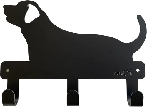 Vista 5 de Fulgor Gancho de pared de metal para decoración de cachorro, perro y gato (gato grande)
