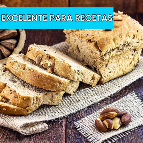 Vista 5 de Jaybee's Nueces de Brasil saladas tostadas – (32 onzas) Ideal para uso