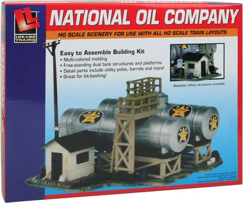 Vista 2 de Life-Like Trains Kits de construcción a escala HO - National Oil Company