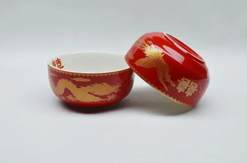 Vista 5 de Liang baobao Juego de 2 cucharas de té de boda chino, dragón de porcelana y fénix para adultos, hombres, mujeres, parejas, fiesta de boda
