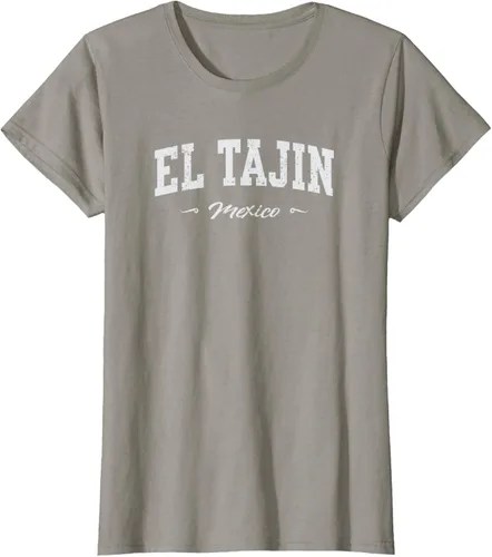 Vista 83 de Camiseta de recuerdo deportivo El Tajin Mexico, Negro