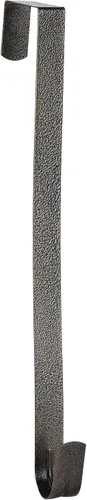 Vista 10 de Sattiyrch Colgador de corona de 12 pulgadas para puerta delantera, gancho de acero para colgar sobre la puerta, colgador de puerta de corona