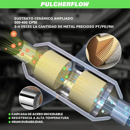 Vista 5 de Convertidor catalítico compatible con Buick Encore 2013, 2014, 2015, 2016, 2017, 2018, Chevrolet Cruze 2011-2016, Chevrolet Sonic 2012-2018