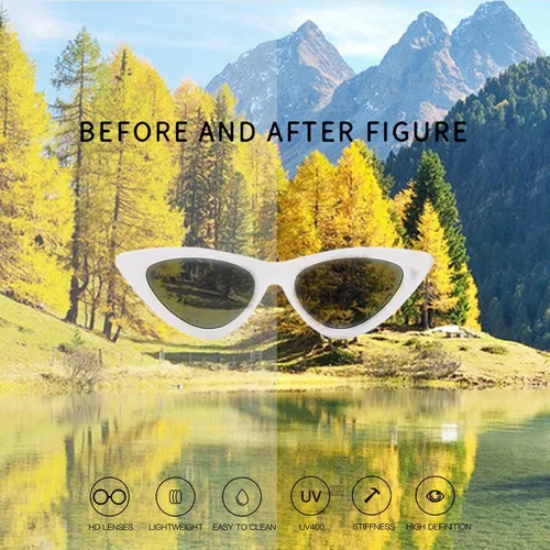 Vista 28 de Lxnoap Gafas de sol de marco grueso ovaladas retro atrevidas, gafas de sol ovaladas retro de Y2k, gafas de sol ovaladas ovaladas retro Mod Kurt