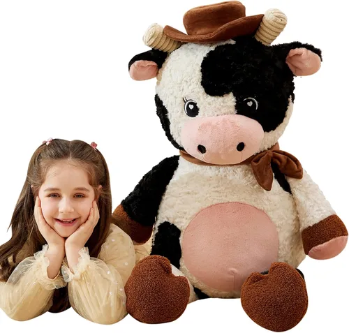 Vista 2 de IKASA Juguete de peluche de conejo gigante de 37.5 pulgadas, juguetes grandes y suaves para niños, niñas, niños y novias