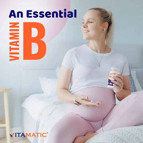 Vista 6 de Vitamatic Ácido fólico 800 mcg - 500 Tabletas Vegetarianas - Vitamina B9