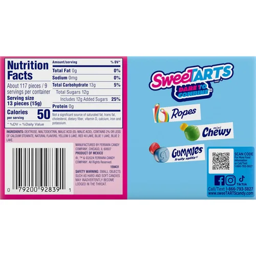 Vista 9 de SweeTARTS Original Theater Box Candy, cajas de 5 onzas (paquete de 10)