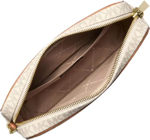 Vista 2 de MICHAEL Michael Kors Jet Set - Juego de cruz de piel Saffiano grande