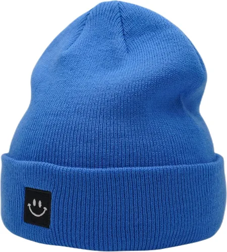 Vista 28 de 55cube Gorros de invierno unisex cálidos de punto grueso con puños Apricot Crush