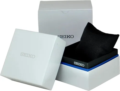 Vista 4 de SEIKO Reloj cronógrafo de acero inoxidable con esfera negra SSC803 para hombre, Negro -, Cronógrafo