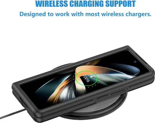Vista 7 de Funda protectora para Samsung Galaxy Z Fold 3, Slim Fit Hard PC antigolpes, antiarañazos, elegante funda protectora para Samsung Galaxy Z Fold 3 5G